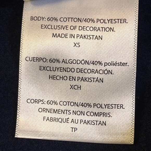 Champion Illinois Fighting Illini Hoodie Navy Orange Gray Colorblock Youth XS - Picture 5 of 8